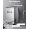 image:imageVEVOR Commercial Ice Maker Machine 80 lbs24h with 13 lbs Storage Capacity CountertopFreestandingUnder Counter Stainless Steel Ice Maker with LED Display amp SelfCleaning for Home Bar Restaurant80lbs24H