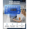 image:imageVEVOR Commercial Ice Maker Machine 80 lbs24h with 13 lbs Storage Capacity CountertopFreestandingUnder Counter Stainless Steel Ice Maker with LED Display amp SelfCleaning for Home Bar Restaurant80lbs24H