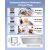 image:imageVEVOR Commercial Ice Maker Machine with Pump 100 lbs24h with 30 lbs Storage Capacity BuiltinFreestandingUnder Counter Stainless Steel Ice Maker with LED Display amp SelfCleaning for Home Bar360lbs24Hwith Pump