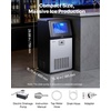 image:imageVEVOR Commercial Ice Maker Machine with Pump 100 lbs24h with 30 lbs Storage Capacity BuiltinFreestandingUnder Counter Stainless Steel Ice Maker with LED Display amp SelfCleaning for Home Bar100lbs24Hwith Pump
