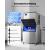image:imageVEVOR Commercial Ice Maker MachineHead 800 lbs24 h 26 Inch Stainless Steel Industrial Ice Machine SelfCleaning and Scheduled Ice Making Modular Ice Cube Machine for Restaurant Hotel  Head Only