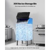 image:imageVEVOR Commercial Ice Maker Storage Bin 300 LBS Capacity IceBin Stainless Steel Commercial Ice Storage Bin with Adjustable AntiSlip Rubber Feet Suitable for Restaurant Hotel and Beverage Shops