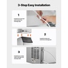 image:imageVEVOR Commercial Ice Maker Storage Bin 300 LBS Capacity IceBin Stainless Steel Commercial Ice Storage Bin with Adjustable AntiSlip Rubber Feet Suitable for Restaurant Hotel and Beverage Shops