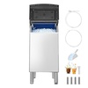 image:imageVEVOR Commercial Ice Maker Storage Bin 300 LBS Capacity IceBin Stainless Steel Commercial Ice Storage Bin with Adjustable AntiSlip Rubber Feet Suitable for Restaurant Hotel and Beverage Shops