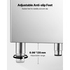 image:imageVEVOR Commercial Ice Maker Storage Bin 300 LBS Capacity Stainless Steel IceBin Commercial Ice Storage Bin with Adjustable AntiSlip Rubber Feet Suitable for Restaurant Hotel and Beverage Shops