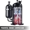 image:imageVEVOR Commercial Ice Roll Maker 137 Pan Diameter 740W Ice Cream Maker 6 Buckets Fried Yogurt Cream Machine with Food Shovels Perfect for Bars Cafs Dessert Shops