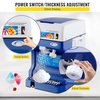 image:imageVEVOR Commercial Ice Shaver Crusher 220lbshr Electric Fluffy Ice amp Snow Cone Machine 250W 1500RPM Tabletop Fluffy ShavedIce Machine for Parties Events Snack Bar Home and Commercial Use White265LBSH500W
