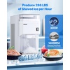 image:imageVEVOR Commercial Ice Shaver Crusher 220lbshr Electric Fluffy Ice amp Snow Cone Machine 250W 1500RPM Tabletop Fluffy ShavedIce Machine for Parties Events Snack Bar Home and Commercial Use White1496x1161x2047