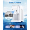 image:imageVEVOR Commercial Ice Shaver Crusher 220lbshr Electric Fluffy Ice amp Snow Cone Machine 250W 1500RPM Tabletop Fluffy ShavedIce Machine for Parties Events Snack Bar Home and Commercial Use White1496x1161x2047
