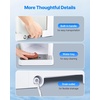 image:imageVEVOR Commercial Ice Shaver Crusher 220lbshr Electric Fluffy Ice amp Snow Cone Machine 250W 1500RPM Tabletop Fluffy ShavedIce Machine for Parties Events Snack Bar Home and Commercial Use White1496x1161x2047