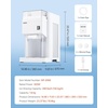 image:imageVEVOR Commercial Ice Shaver Crusher 220lbshr Electric Fluffy Ice amp Snow Cone Machine 250W 1500RPM Tabletop Fluffy ShavedIce Machine for Parties Events Snack Bar Home and Commercial Use White1496x1161x2047