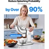 image:imageVEVOR Commercial Ice Shaver Machine 661 LBSH Electric Ice Crusher with Replaceable Container 350W Premium Motor 4 Blades Shaved Snow Cone Machine Ice Maker for Dessert Shop Bar Party SilverSilver