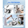 image:imageVEVOR Commercial Ice Shaver Machine 661 LBSH Electric Ice Crusher with Replaceable Container 350W Premium Motor 4 Blades Shaved Snow Cone Machine Ice Maker for Dessert Shop Bar Party SilverSilver