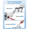image:imageVEVOR Commercial Ice Shaver Machine 661 LBSH Electric Ice Crusher with Replaceable Container 350W Premium Motor 4 Blades Shaved Snow Cone Machine Ice Maker for Dessert Shop Bar Party SilverSilver