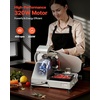 image:imageVEVOR Commercial Meat Slicer 320W Electric Deli Slicer Machine with 10 inch SUS420 Blade 004 inch Adjustable Thickness for Frozen Meat Ham Baguett Steak10 inch