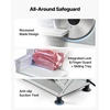 image:imageVEVOR Commercial Meat Slicer 320W Electric Deli Slicer Machine with 10 inch SUS420 Blade 004 inch Adjustable Thickness for Frozen Meat Ham Baguett Steak67 inch