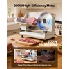 image:imageVEVOR Commercial Meat Slicer 320W Electric Deli Slicer Machine with 10 inch SUS420 Blade 004 inch Adjustable Thickness for Frozen Meat Ham Baguett Steak86 inch