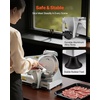 image:imageVEVOR Commercial Meat Slicer 320W Electric Deli Slicer Machine with 10 inch SUS420 Blade 004 inch Adjustable Thickness for Frozen Meat Ham Baguett Steak10 inch