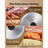 image:imageVEVOR Commercial Meat Slicer 320W Electric Deli Slicer Machine with 10 inch SUS420 Blade 004 inch Adjustable Thickness for Frozen Meat Ham Baguett Steak86 inch