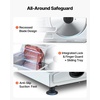 image:imageVEVOR Commercial Meat Slicer 320W Electric Deli Slicer Machine with 10 inch SUS420 Blade 004 inch Adjustable Thickness for Frozen Meat Ham Baguett Steak75 inch