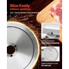 image:imageVEVOR Commercial Meat Slicer 320W Electric Deli Slicer Machine with 10 inch SUS420 Blade 004 inch Adjustable Thickness for Frozen Meat Ham Baguett Steak10 inch