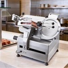 image:imageVEVOR Commercial Meat Slicer 400W Electric Cutter Removable 12 Carbon Steel Blade and Food Tray 0059 Adjustable Thickness Food Slicer Machine for Frozen Meat Ham Baguett Steak ETL Approved10 inch