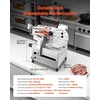 image:imageVEVOR Commercial Meat Slicer 400W Electric Cutter Removable 12 Carbon Steel Blade and Food Tray 0059 Adjustable Thickness Food Slicer Machine for Frozen Meat Ham Baguett Steak ETL Approved10 inch