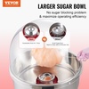 image:imageVEVOR Cotton Candy Machine Commercial 1000W Electric Floss Maker with Stainless Steel Bowl Sugar Scoop Storage Drawer Perfect for Home Carnival Kids Birthday Family Party PinkRed