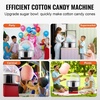 image:imageVEVOR Cotton Candy Machine Commercial 1000W Electric Floss Maker with Stainless Steel Bowl Sugar Scoop Storage Drawer Perfect for Home Carnival Kids Birthday Family Party PinkRed