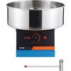 image:imageVEVOR Cotton Candy Machine Commercial 1000W Electric Floss Maker with Stainless Steel Bowl Sugar Scoop Storage Drawer Perfect for Home Carnival Kids Birthday Family Party PinkBlue