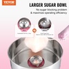 image:imageVEVOR Cotton Candy Machine Commercial 1000W Electric Floss Maker with Stainless Steel Bowl Sugar Scoop Storage Drawer Perfect for Home Carnival Kids Birthday Family Party PinkPink
