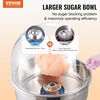 image:imageVEVOR Cotton Candy Machine Commercial 1000W Electric Floss Maker with Stainless Steel Bowl Sugar Scoop Storage Drawer Perfect for Home Carnival Kids Birthday Family Party PinkBlue