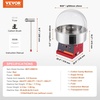 image:imageVEVOR Cotton Candy Machine Commercial 1000W Electric Floss Maker with Stainless Steel Bowl Sugar Scoop Storage Drawer Perfect for Home Carnival Kids Birthday Family Party PinkRed