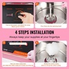 image:imageVEVOR Cotton Candy Machine Commercial 1000W Electric Floss Maker with Stainless Steel Bowl Sugar Scoop Storage Drawer Perfect for Home Carnival Kids Birthday Family Party PinkPink