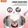 image:imageVEVOR Cotton Candy Machine Commercial 1000W Electric Floss Maker with Stainless Steel Bowl Sugar Scoop Storage Drawer Perfect for Home Carnival Kids Birthday Family Party PinkRed