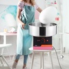 image:imageVEVOR Cotton Candy Machine Commercial 1000W Electric Floss Maker with Stainless Steel Bowl Sugar Scoop Storage Drawer Perfect for Home Carnival Kids Birthday Family Party PinkPink