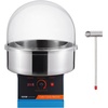 image:imageVEVOR Cotton Candy Machine Commercial 1000W Electric Floss Maker with Stainless Steel Bowl Sugar Scoop Storage Drawer Perfect for Home Carnival Kids Birthday Family Party PinkBlue