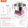 image:imageVEVOR Cotton Candy Machine Commercial 1000W Electric Floss Maker with Stainless Steel Bowl Sugar Scoop Storage Drawer Perfect for Home Carnival Kids Birthday Family Party PinkPink