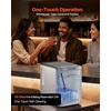 image:imageVEVOR Countertop Ice Maker 24 Cubes Ready in 15 Mins 45lbs in 24Hrs SelfCleaning Portable Ice Maker with Ice Scoop and Basket Ice Machine with 3 Sizes Ice Cube for Home Kitchen Office Party22lbs24H
