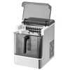 image:imageVEVOR Countertop Ice Maker 32 Cubes Ready in 15 Mins 46lbs in 24Hrs SelfCleaning Portable Ice Maker with Convenient Ice Transfer Ice Machine with 2 Sizes Ice Cube for Home Kitchen Office PartyGrey
