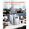 image:imageVEVOR Countertop Ice Maker 44 lbs per Day SelfCleaning Portable Machine with Scoop Nugget Ice Machine with Chewable ICES for Home Kitchen Office Bar amp Party 4 lbs IceStorage SliverSliver