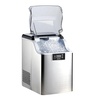 image:imageVEVOR Countertop Ice Maker 44 lbs per Day SelfCleaning Portable Machine with Scoop Nugget Ice Machine with Chewable ICES for Home Kitchen Office Bar amp Party 4 lbs IceStorage SliverSliver