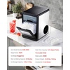 image:imageVEVOR Countertop Ice Maker 44 lbs per Day SelfCleaning Portable Machine with Scoop Nugget Ice Machine with Chewable ICES for Home Kitchen Office Bar amp Party 4 lbs IceStorage SliverBlack