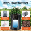 image:imageVEVOR DWC Hydroponic System 5 Gallon 8 Buckets Deep Water Culture Growing Bucket Hydroponics Grow Kit with Pump Air Stone and Water Level Device for IndoorOutdoor Leafy Vegetables4 BucketsTop Drip Kit