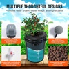 image:imageVEVOR DWC Hydroponic System 5 Gallon 8 Buckets Deep Water Culture Growing Bucket Hydroponics Grow Kit with Pump Air Stone and Water Level Device for IndoorOutdoor Leafy Vegetables8 Buckets