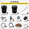 image:imageVEVOR DWC Hydroponic System 5 Gallon 8 Buckets Deep Water Culture Growing Bucket Hydroponics Grow Kit with Pump Air Stone and Water Level Device for IndoorOutdoor Leafy Vegetables5 Buckets