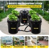 image:imageVEVOR DWC Hydroponic System 5 Gallon 8 Buckets Deep Water Culture Growing Bucket Hydroponics Grow Kit with Pump Air Stone and Water Level Device for IndoorOutdoor Leafy Vegetables5 Buckets