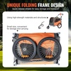 image:imageVEVOR Dog Bike Trailer Supports up to 6688100 lbs 2in1 Pet Stroller Cart Bicycle Carrier Easy Folding Cart Frame with Quick Release Wheels Universal Bicycle Coupler Reflectors Flag66lbs 18