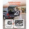 image:imageVEVOR Dog Bike Trailer Supports up to 6688100 lbs 2in1 Pet Stroller Cart Bicycle Carrier Easy Folding Cart Frame with Quick Release Wheels Universal Bicycle Coupler Reflectors Flag100lbs 26 Updated