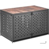 image:imageVEVOR Dog Crate Furniture 42 Inch Heavy Duty Dog Kennel Furniture Indoor for Small amp Medium Dogs Steel Decorative Pet Cage House End Table with 3 Doors Detachable Tray amp EscapeProof Locks Black482L x 287W x 295H